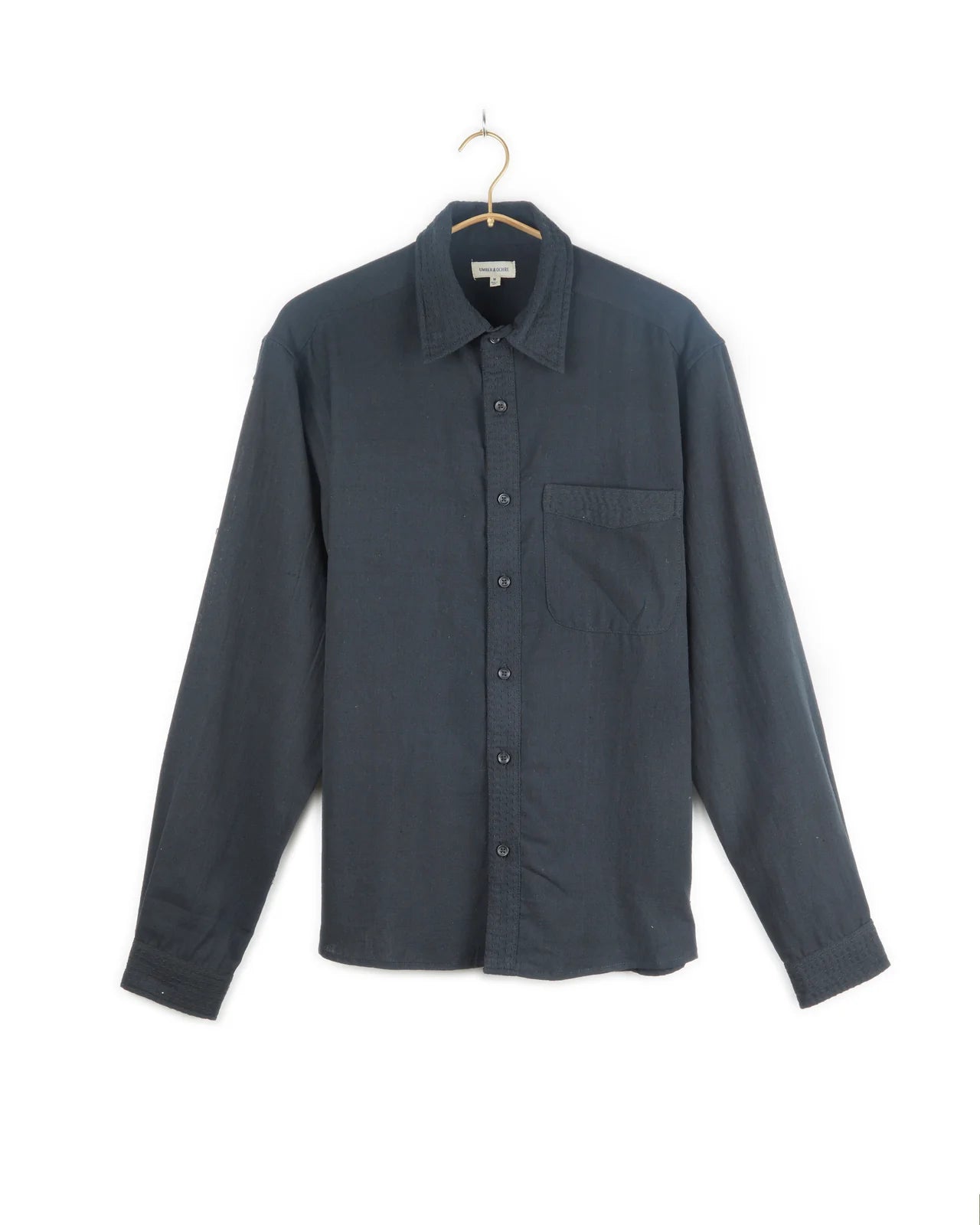 Neil Long Sleeves Shirt Cotton Kora In Black