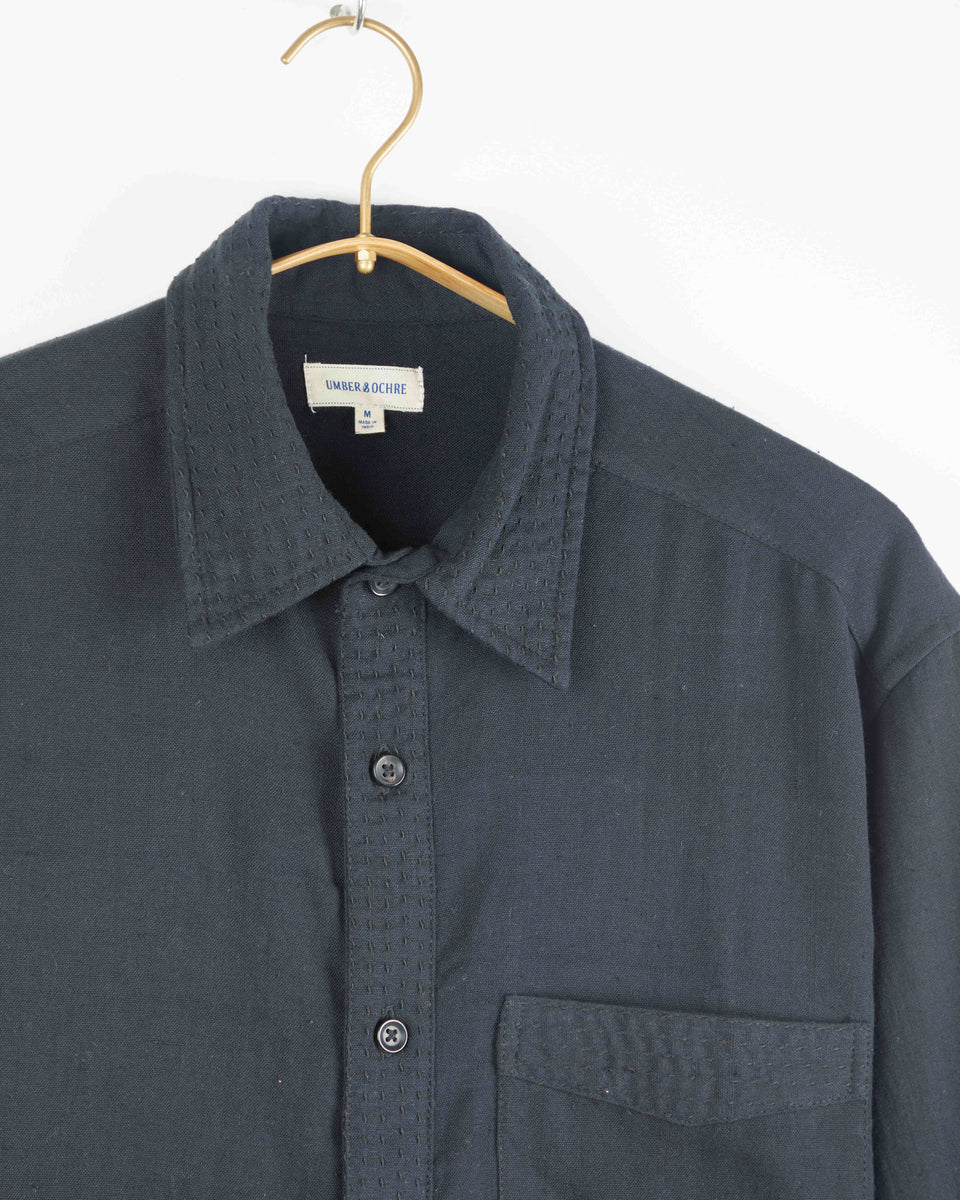 Neil Long Sleeves Shirt Cotton Kora In Black