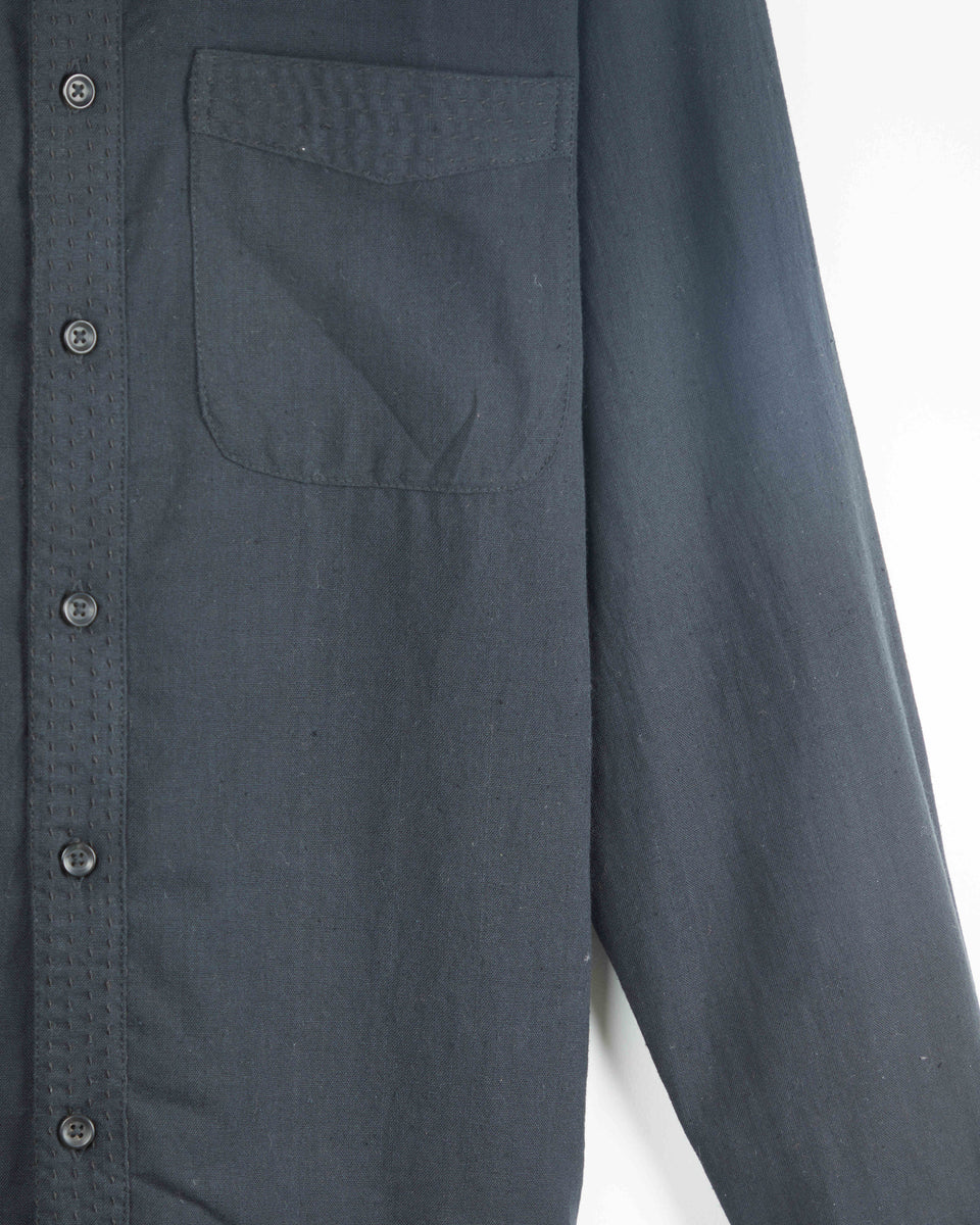 Neil Long Sleeves Shirt Cotton Kora In Black