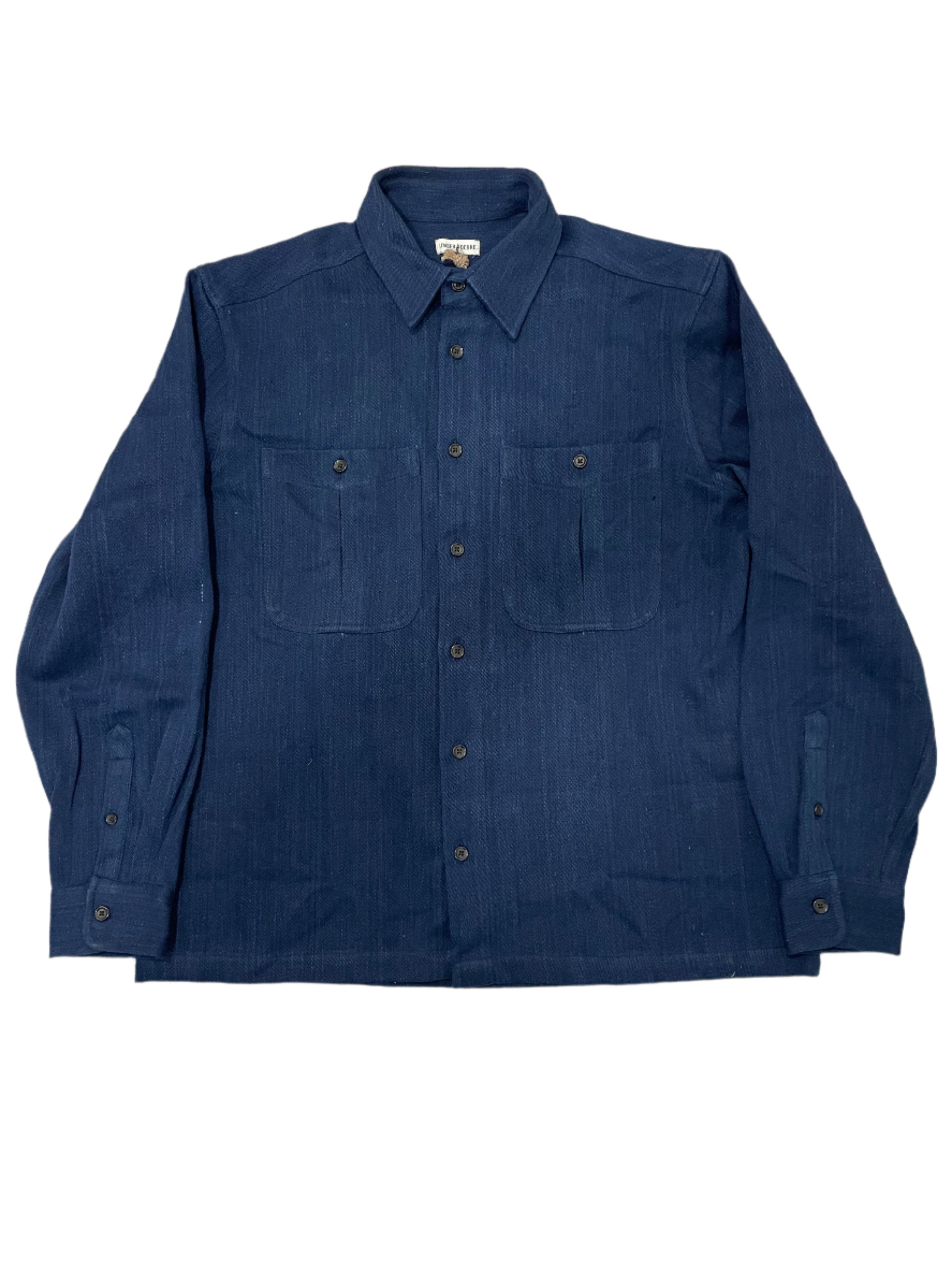 Vivek Shirt in Dark Indigo Denim