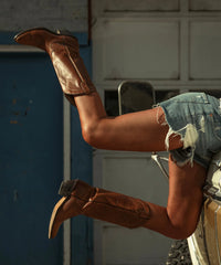 The Cowgirl - Framed Print 40"x60" - Matte Black Metal Frame