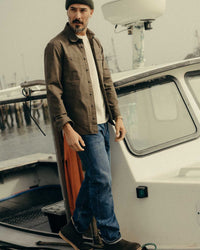 The Field Overshirt in Mushroom Ripstop