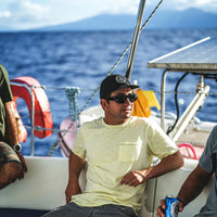 Well Worn Midweight Organic Short Sleeve Pocket Tee - Off White