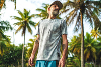 Mathis Core Pocket SS Active Tee - Ghost Grey