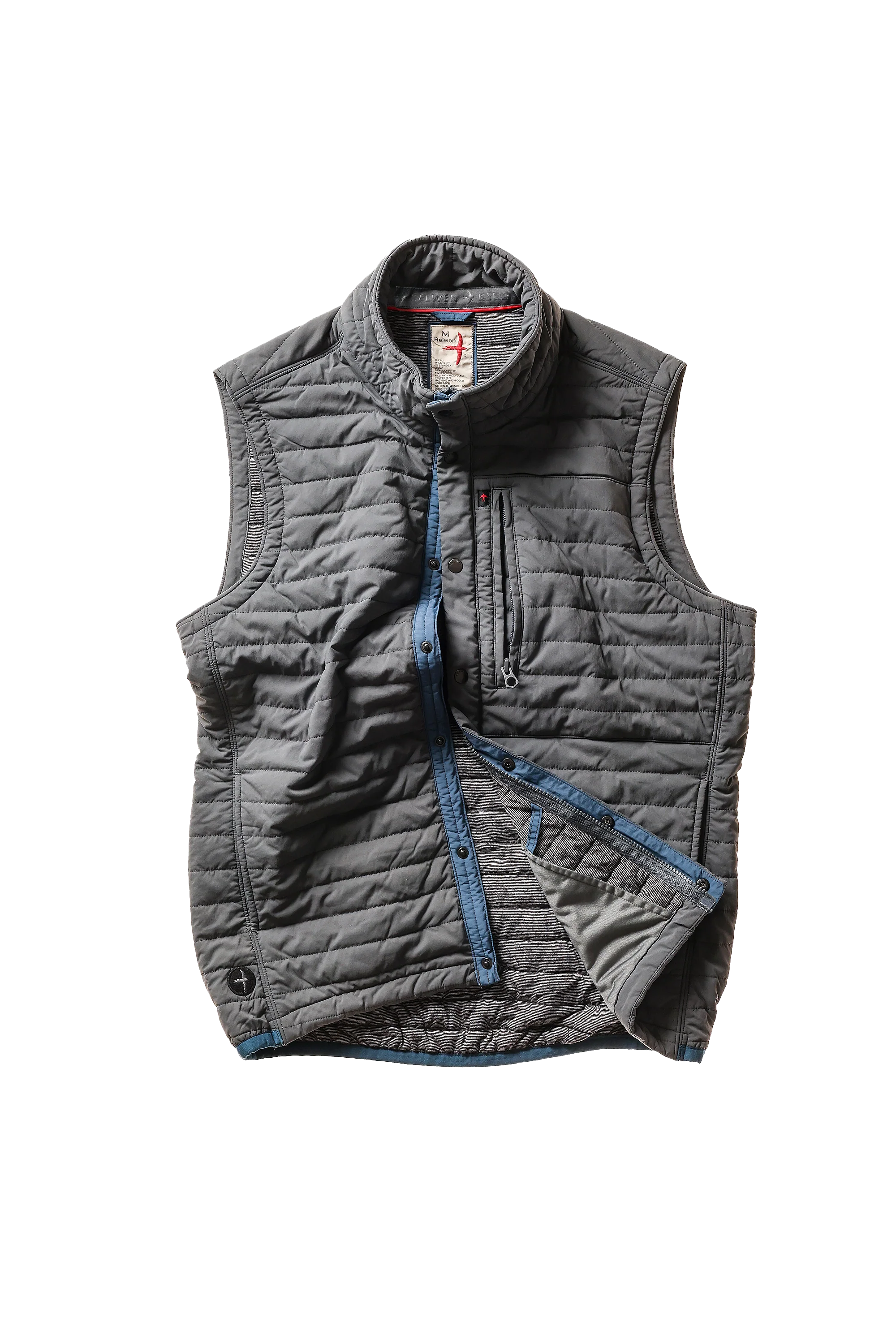 Windzip Vest - Charcoal