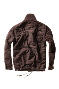 Moleskin Snap CPO - Dark Brown