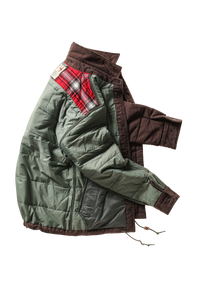 Moleskin Snap CPO - Dark Brown