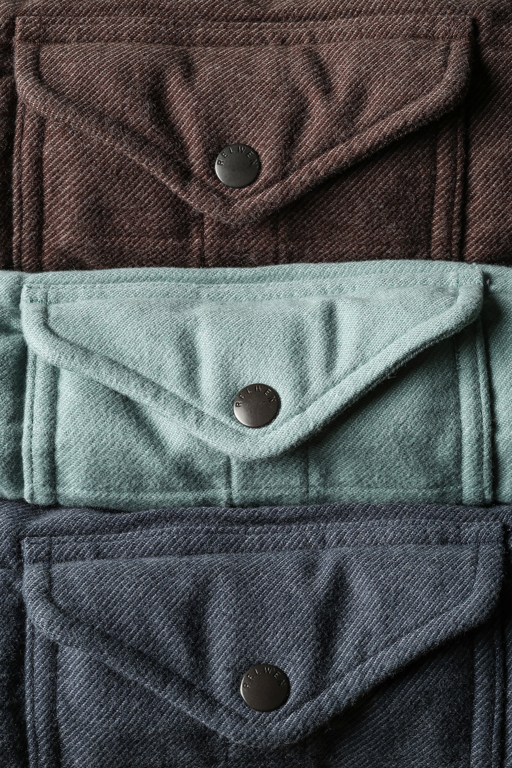 Moleskin Snap CPO - Dark Brown