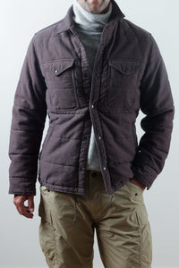 Moleskin Snap CPO - Dark Brown