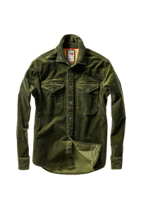 Utility Workshirt - Dark Moss Corduroy