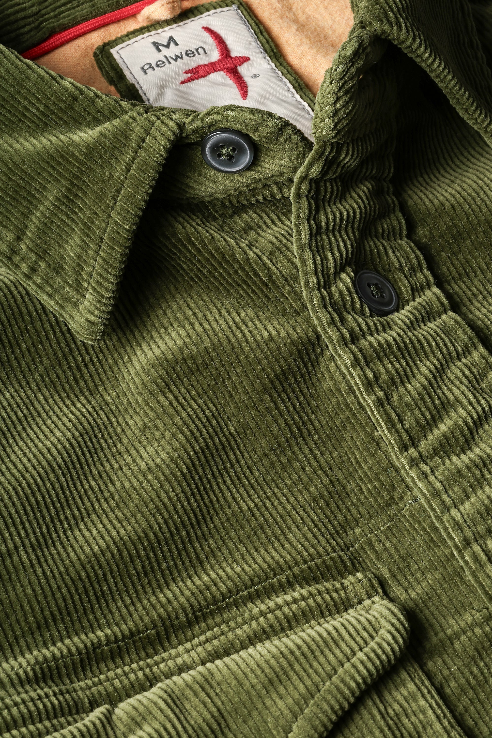 Utility Workshirt - Dark Moss Corduroy