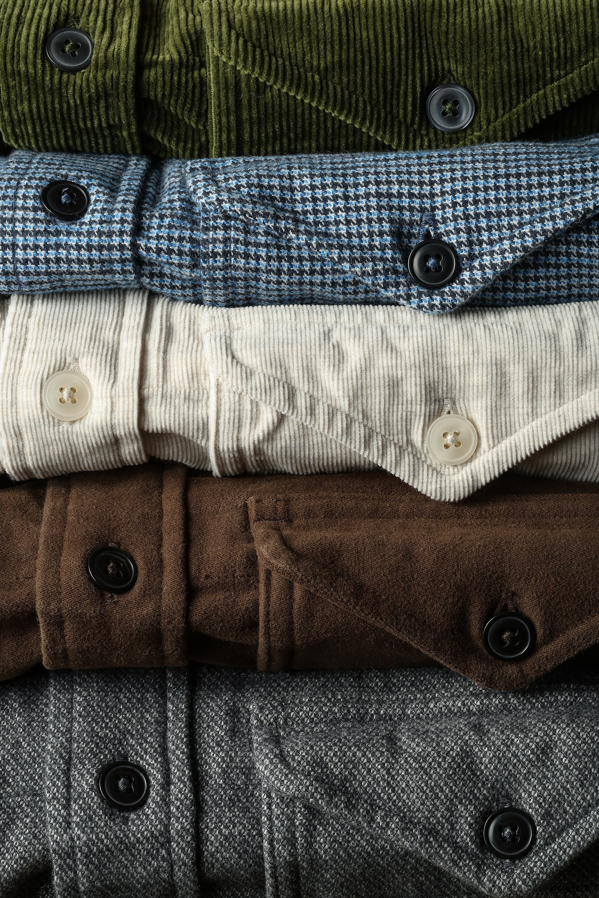 Utility Workshirt - Dark Moss Corduroy