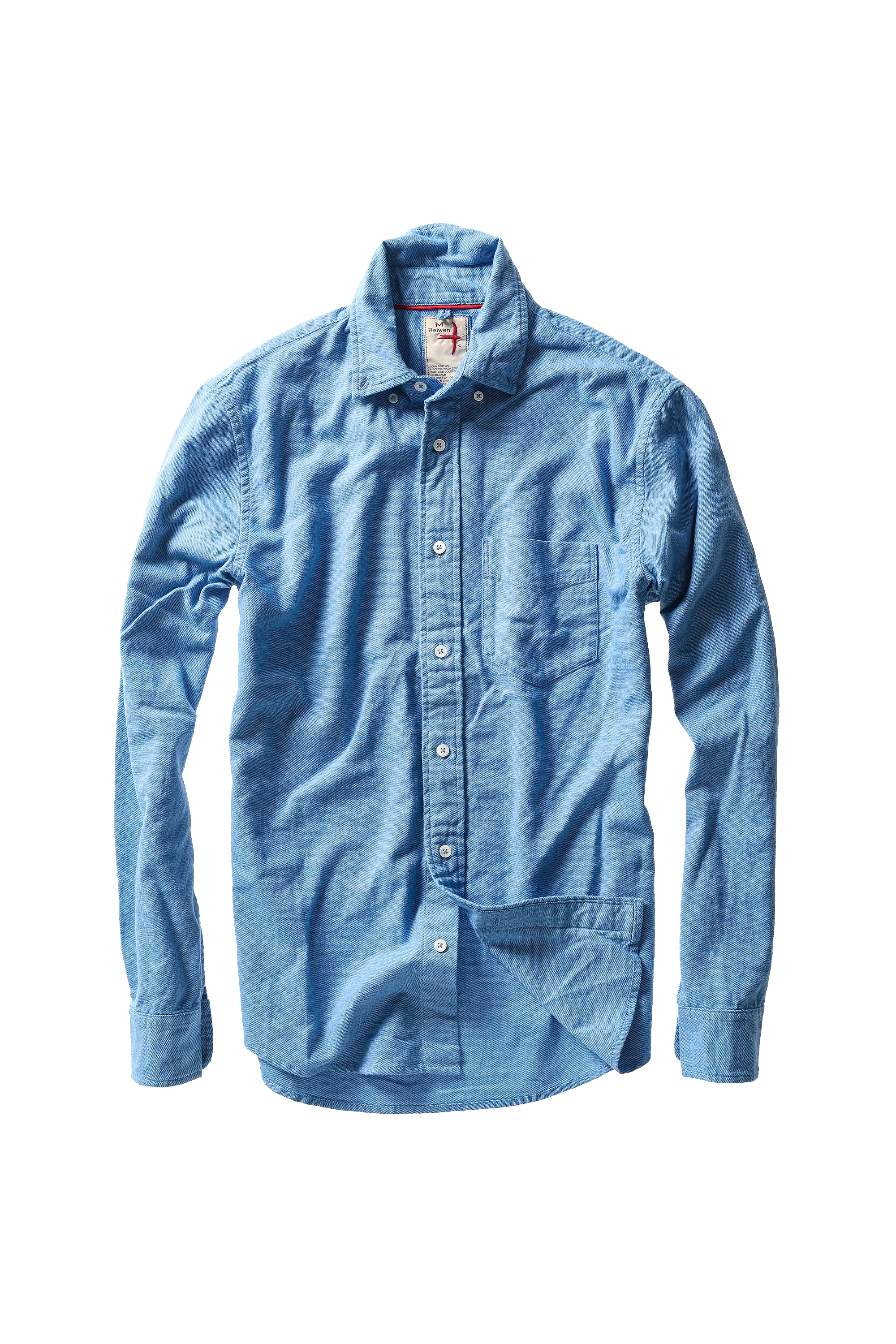 Flyweight Flannel - French Blue Twill