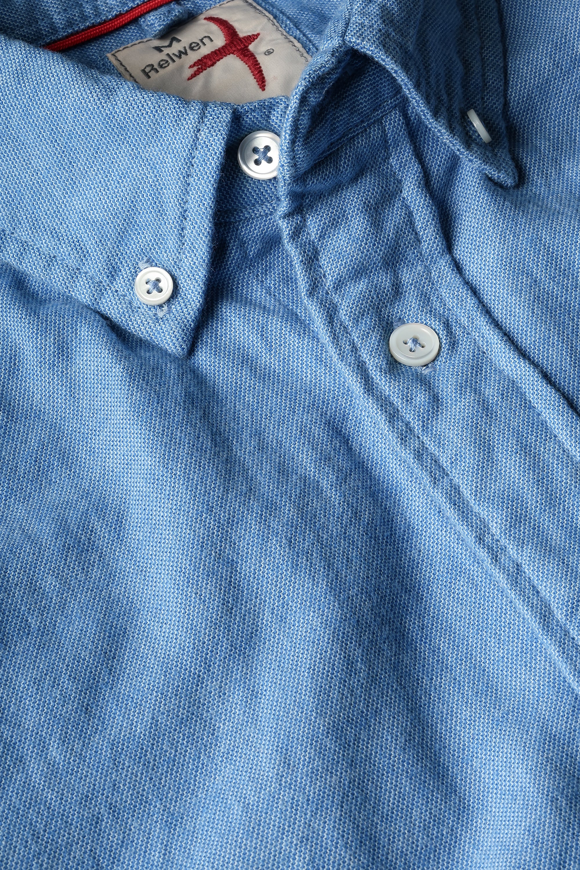 Flyweight Flannel - French Blue Twill