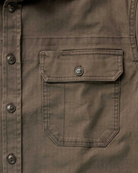 The Field Overshirt in Mushroom Ripstop