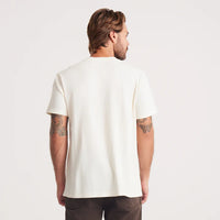 Made To Fade Short Sleeve Tee - Washed Off White