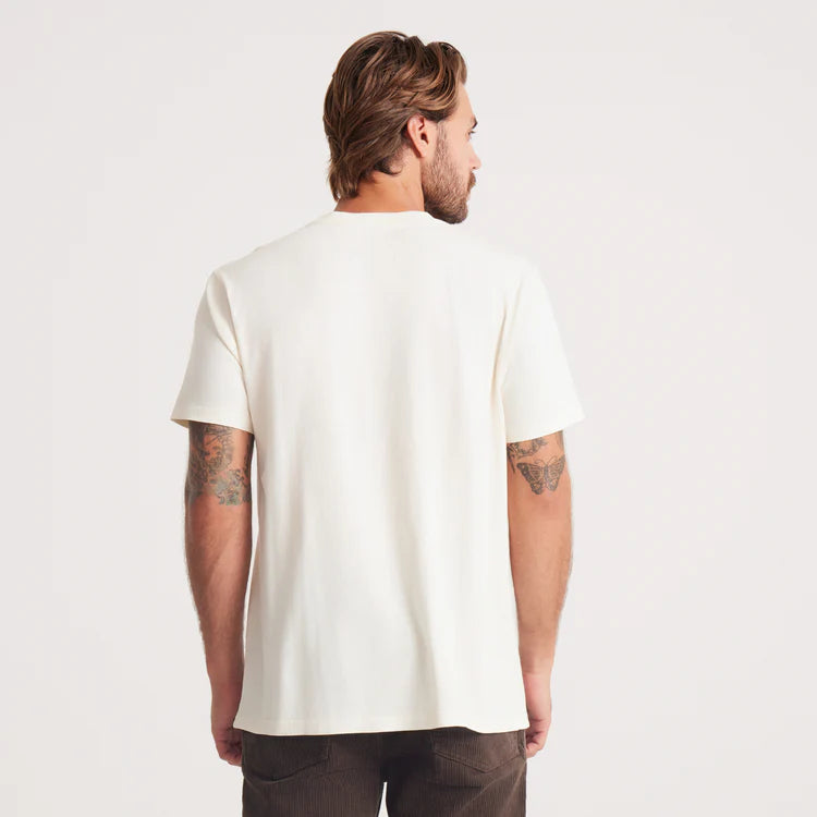 Made To Fade Short Sleeve Tee - Washed Off White