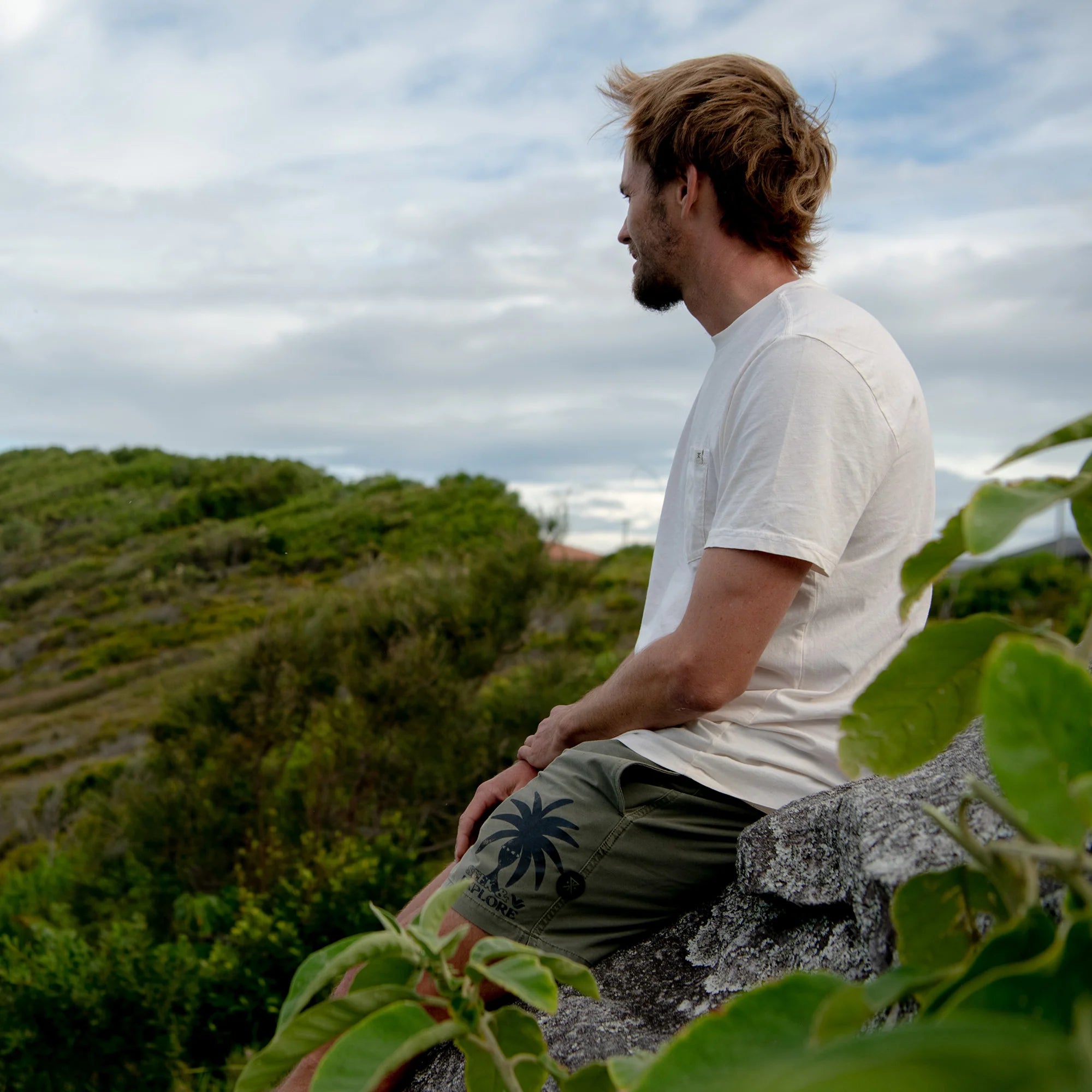 Made To Fade Short Sleeve Tee - Washed Off White