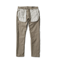 HWY 133 Slim Straight Broken Twill Jeans - Desert Khaki