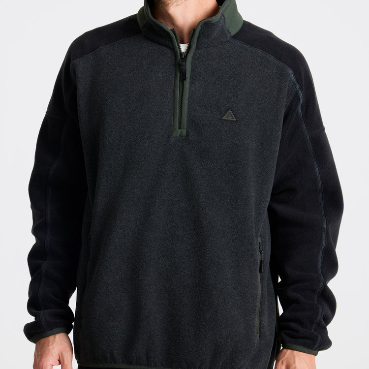 Campover Fleece Mock - Onyx