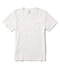 Well Worn Midweight Organic Short Sleeve Pocket Tee - Off White