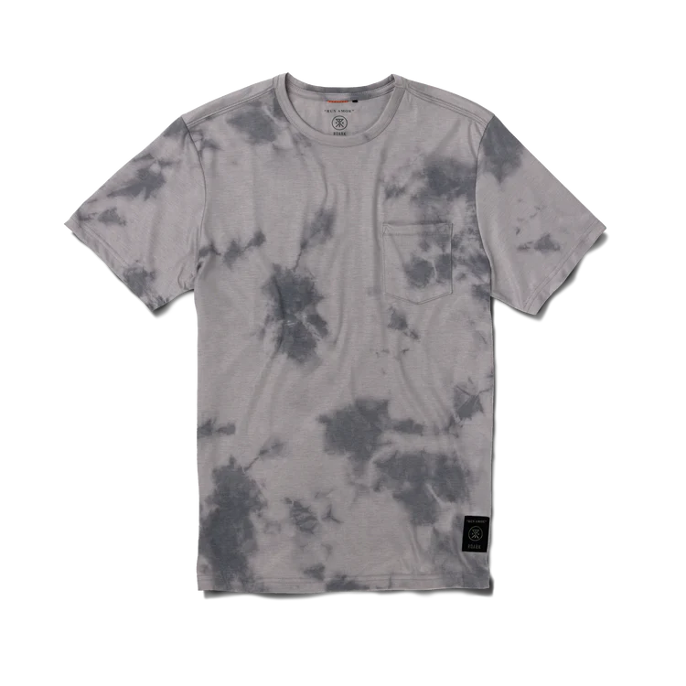 Mathis Core Pocket SS Active Tee - Ghost Grey