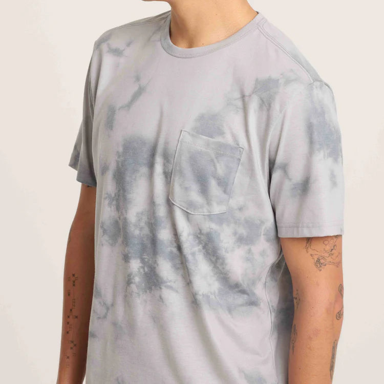 Mathis Core Pocket SS Active Tee - Ghost Grey