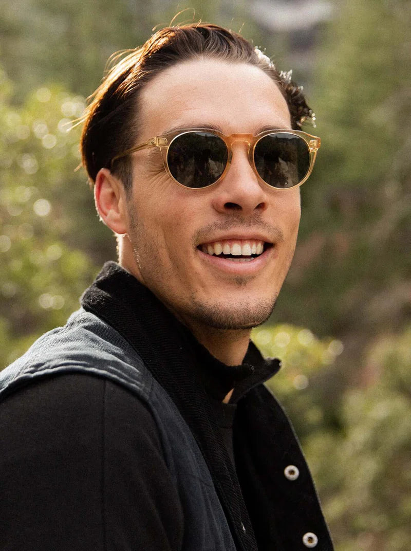 Remmy 52 - Champagne Crystal/Green Polarized