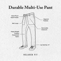 Layover Utility Pant - Military