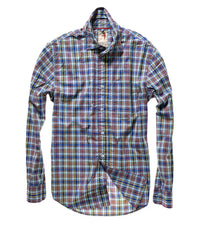 Broadcloth Plaid - Bright Blue Multi Tartan