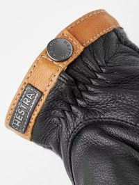Deerskin Wool Tricot - Charcoal/Black