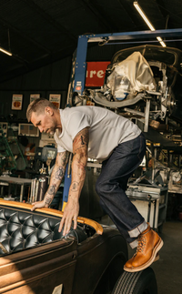 The Barrel Classic Straight - Indigo Raw 14oz Selvedge