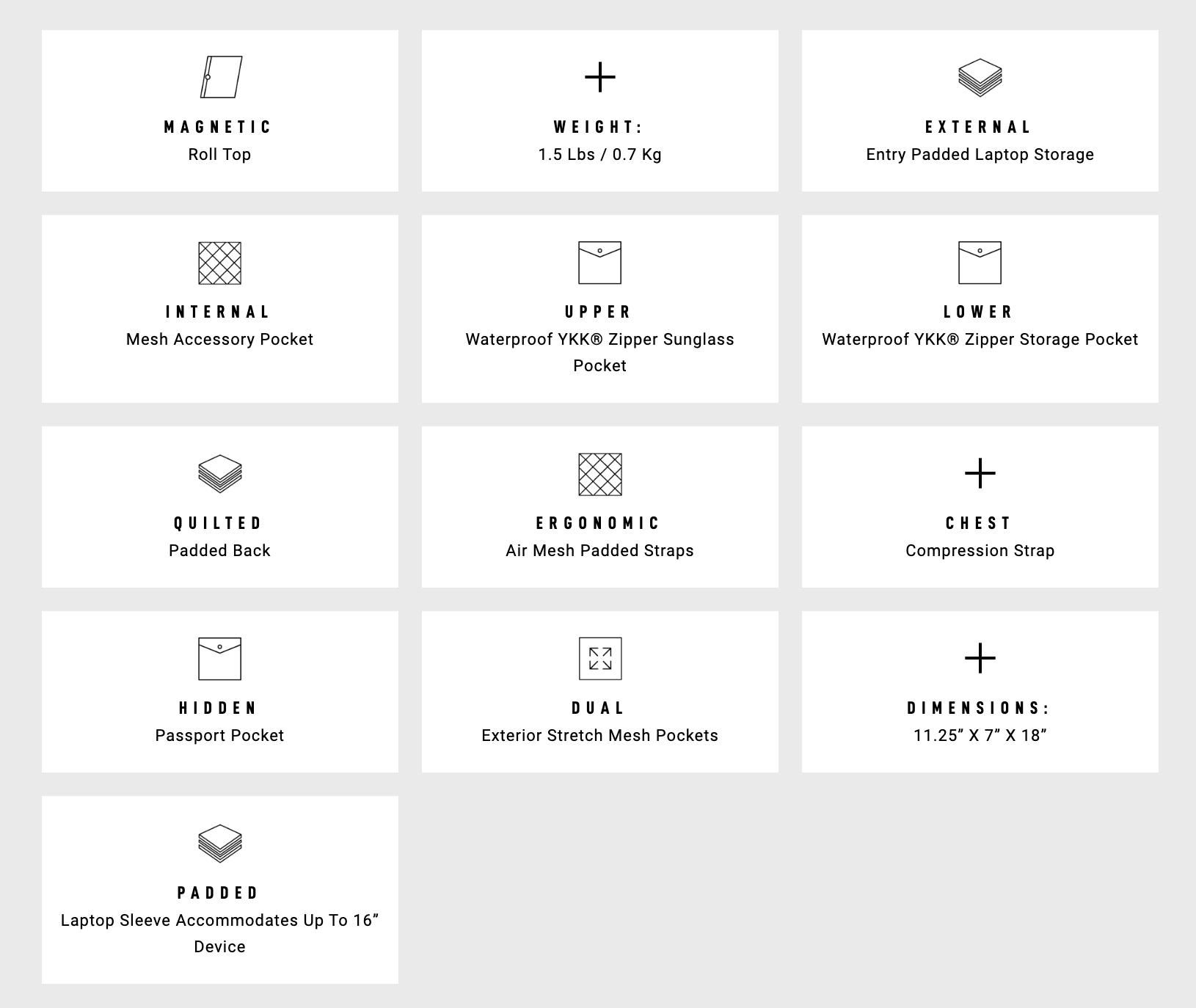 Passenger 27L 2.0 Bag
