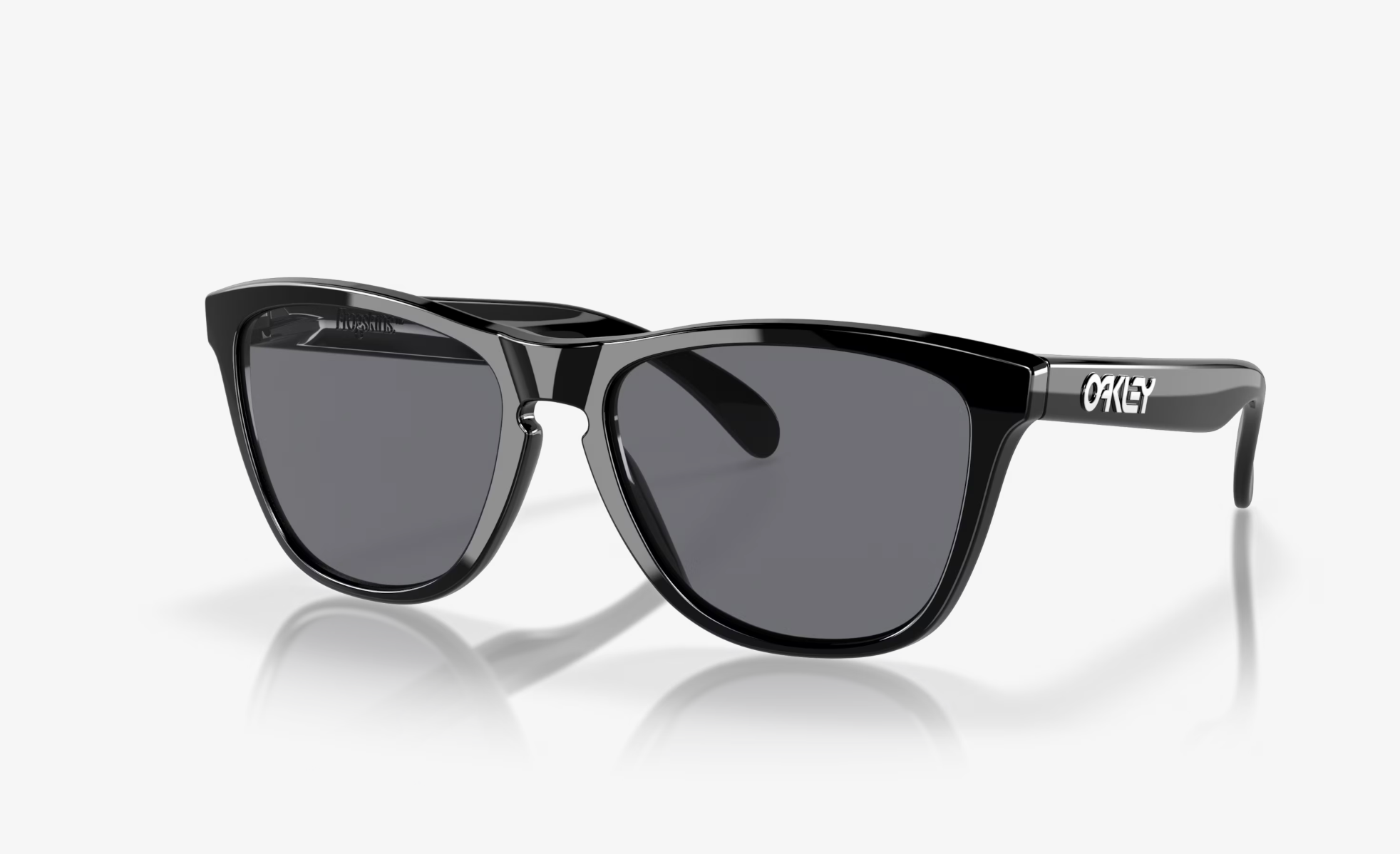 Frogskins - Polished Black - Grey