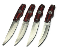 Steakmaster Steak Knife Set with Walnut Case