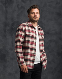 Winter Flannel - Utility Shirt - Spanish Tile