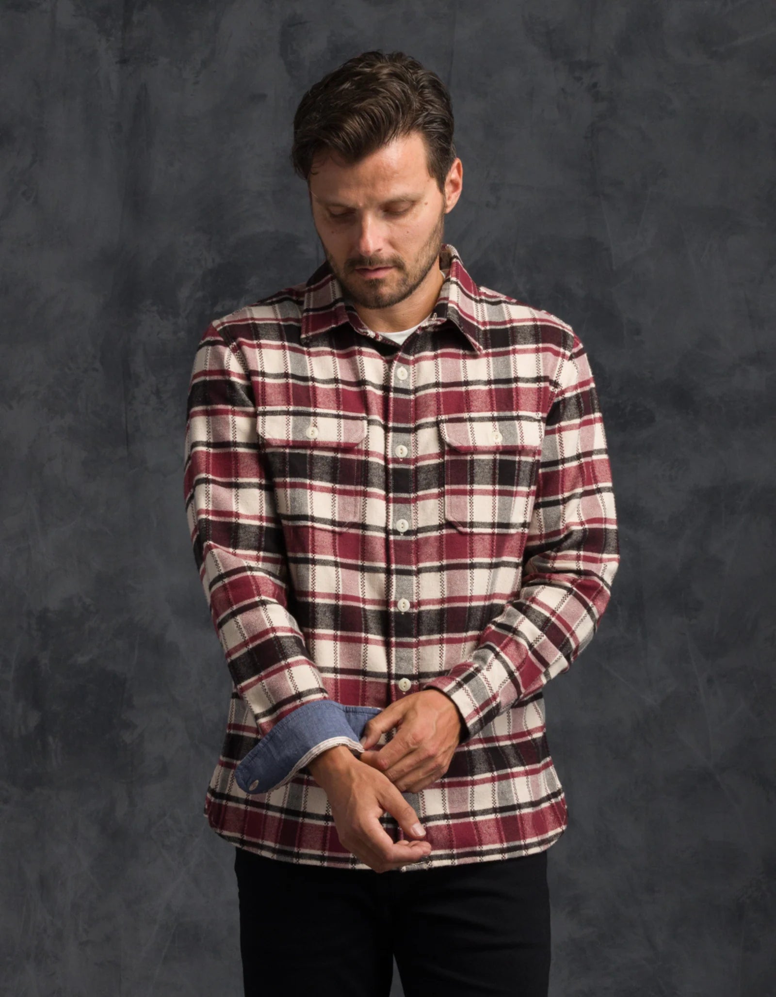 Winter Flannel - Utility Shirt - Spanish Tile