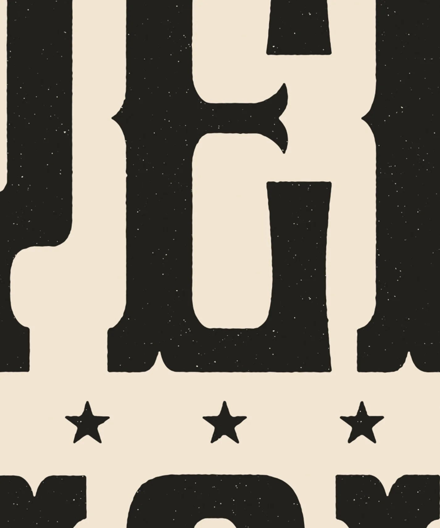 Yeehaw - Framed Print 40"x60" - Matte Black Metal Frame