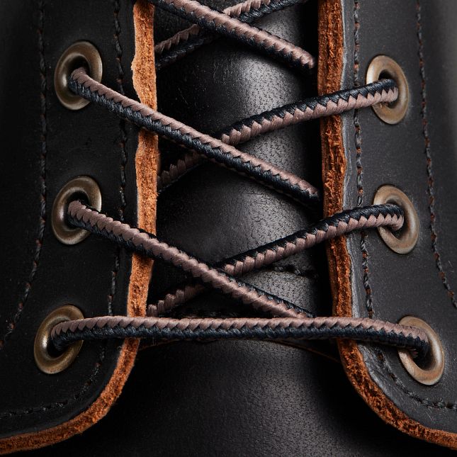 Classic Moc - Black Prairie Leather