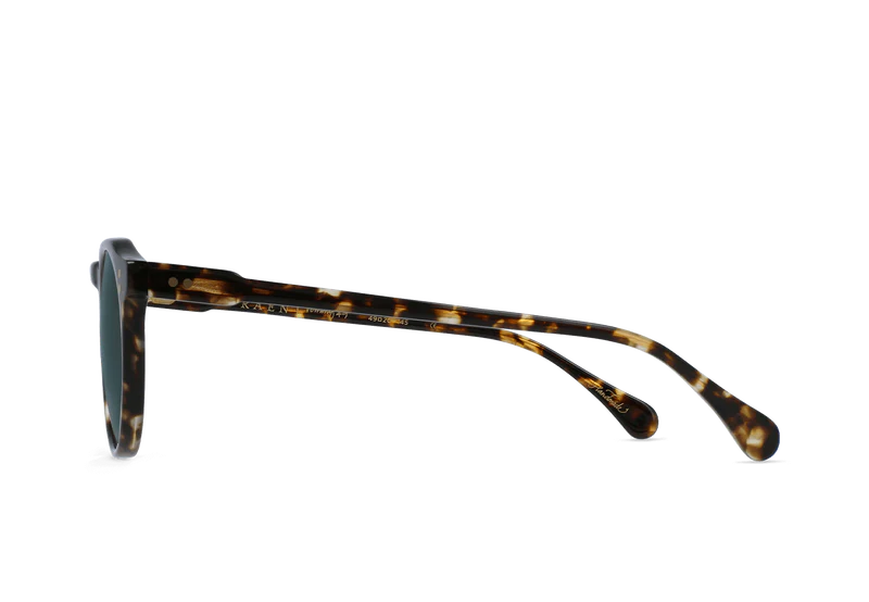 Remmy 52 - Brindle Tortoise/Green Polarized
