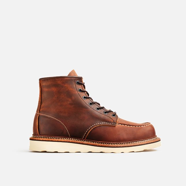Classic Moc - Copper Rough & Tough Leather