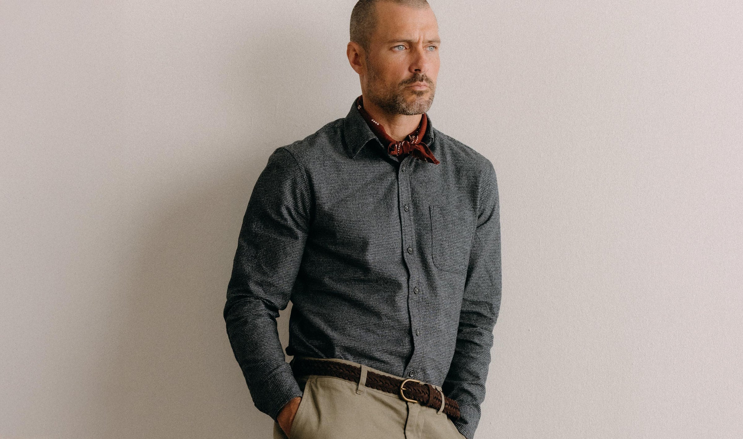 The Jack in Dark Navy Houndstooth