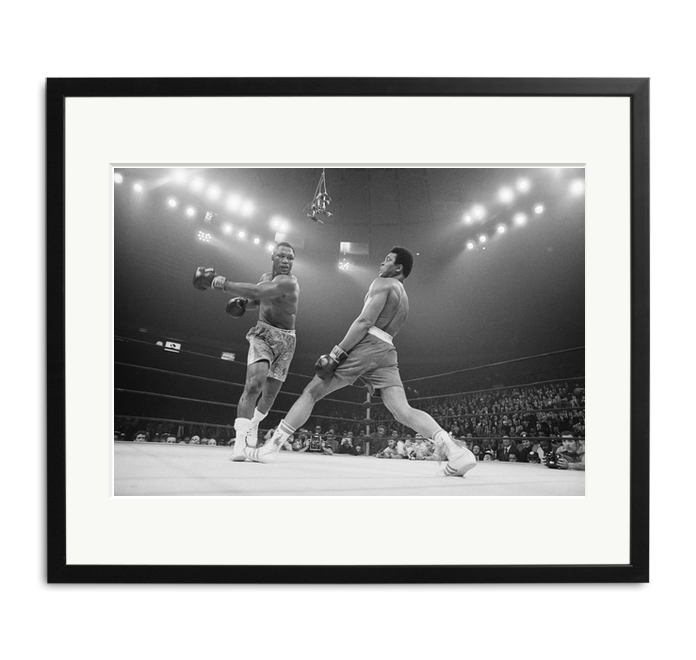 Ali Dodging a Punch from Frazier