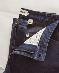 The Camp Short in Navy Chipped Canvas