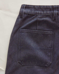 The Camp Short in Navy Chipped Canvas