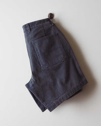 The Camp Short in Navy Chipped Canvas