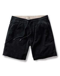 The Apres Short in Heather Coal Pincord