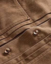 The Ryder Jacket in Tobacco Chipped Canvas