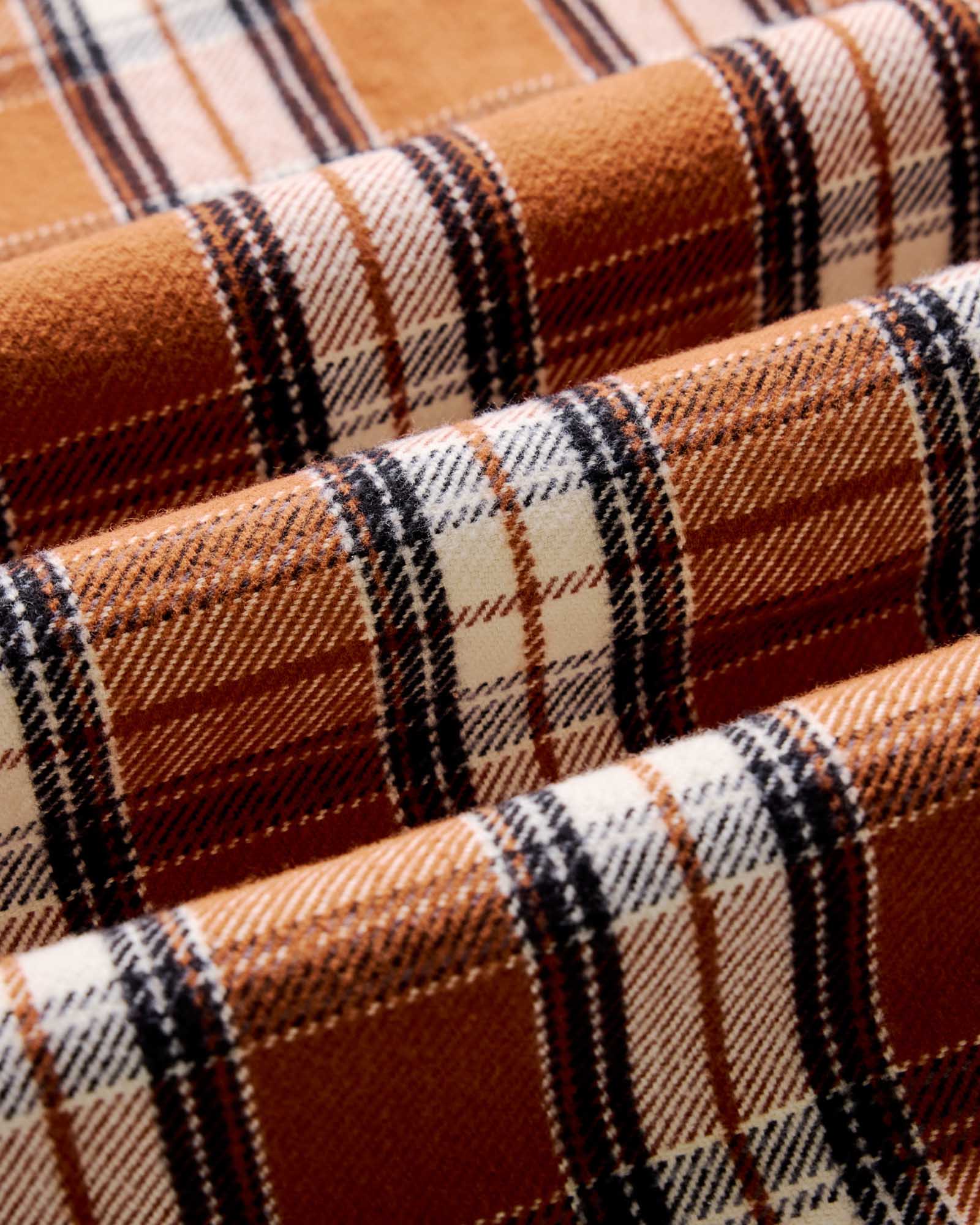 The Crater Shirt in Brick Plaid