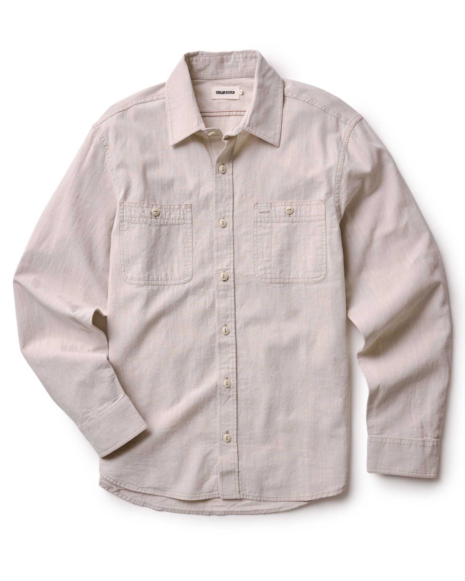 The Foundry Shirt in Natural Chambray